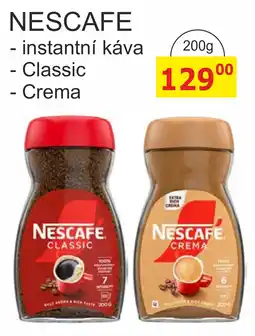 BENE Nápoje Nescafe instantní káva Classic Crema nabídka