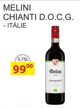 BENE Nápoje Melini Chianti D.O.C.G. nabídka