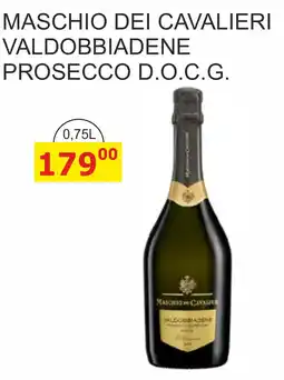 BENE Nápoje Maschio dei Cavalieri Valdobbiadene Prosecco D.O.C.G. nabídka