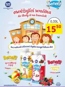 BENE Nápoje Benefit syrovátkový nápoj mango & maracuja nabídka