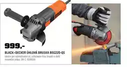 OBI Black+Decker úhlová bruska beg220-qs nabídka