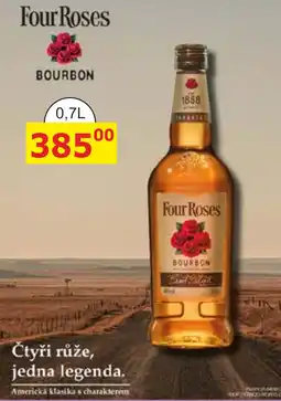 BENE Nápoje Four Roses Bourbon nabídka
