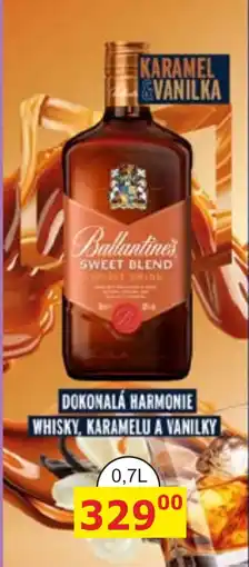 BENE Nápoje Ballantine's sweet blend karamel & vanilka nabídka