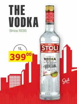 BENE Nápoje Stoli vodka nabídka