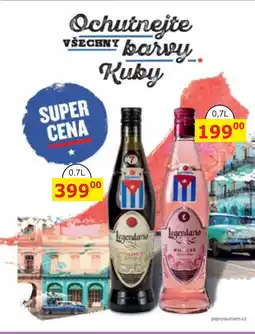 BENE Nápoje Legendario všechny barvy Ruby nabídka