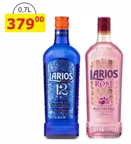 BENE Nápoje Larios 12 Rose nabídka