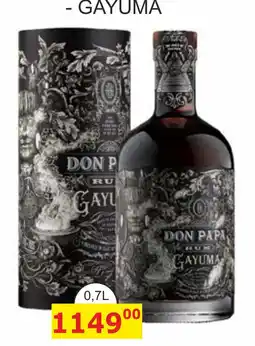 BENE Nápoje Don Papa Ru Gayuma nabídka