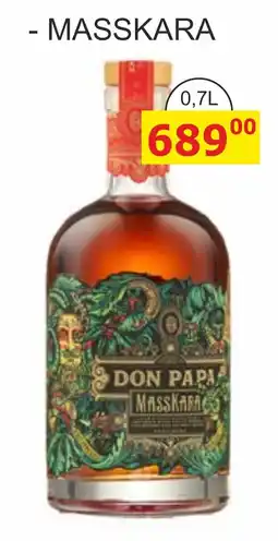 BENE Nápoje Don Papa Masskara nabídka