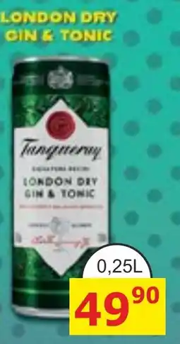 BENE Nápoje Tangery London Dry Gin & Tonic nabídka