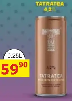 BENE Nápoje Tatratea 4.2% nabídka