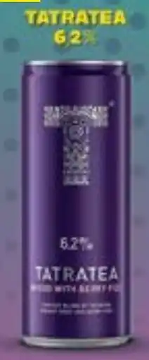 BENE Nápoje Tatratea 6.2% nabídka