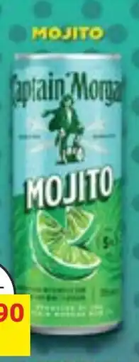 BENE Nápoje Captain Morgan Mojito nabídka