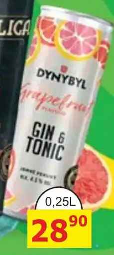 BENE Nápoje Dynybyl gin & tonic nabídka