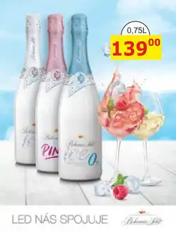 BENE Nápoje Bohemia Sekt nabídka