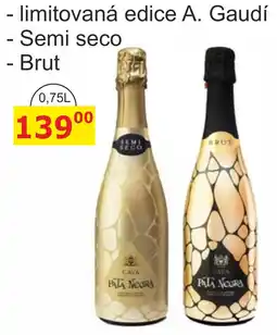 BENE Nápoje Pata Negra limitovaná edice A. Gaudí nabídka
