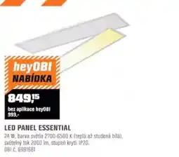 OBI heyOBI LED PANEL ESSENTIAL nabídka