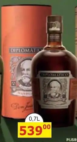 BENE Nápoje Diplomatico nabídka