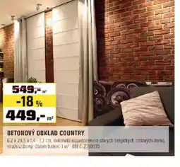 OBI Betonový obklad country nabídka