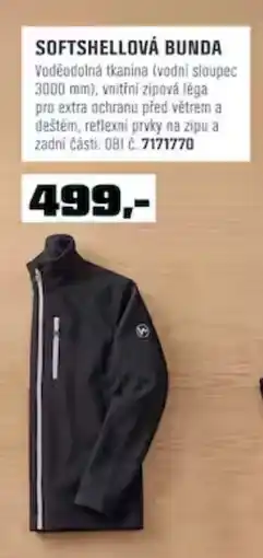 OBI Softshellová bunda nabídka