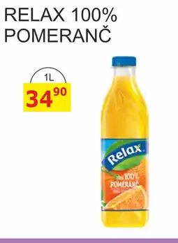 BENE Nápoje Relax 100% pomeranč nabídka