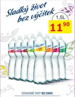 BENE Nápoje Prolinie ochucené vody bez cukru nabídka