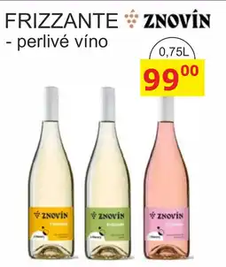 BENE Nápoje Znovín frizzante nabídka