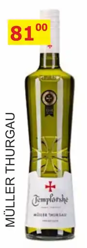 BENE Nápoje Müller thurgau templářské nabídka