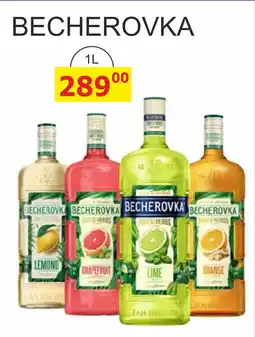 BENE Nápoje Becherovka nabídka