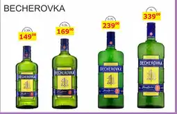 BENE Nápoje Becherovka nabídka