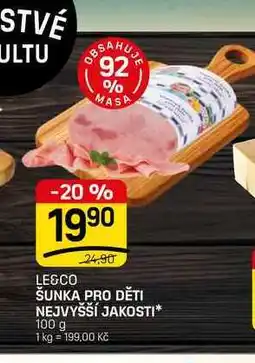 Flop ŠUNKA PRO DĚTI NEJVYŠŠÍ JAKOSTI nabídka