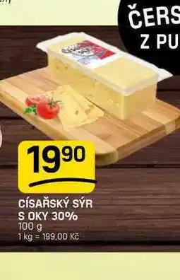 Flop CÍSAŘSKÝ SÝR S OKY 30% nabídka