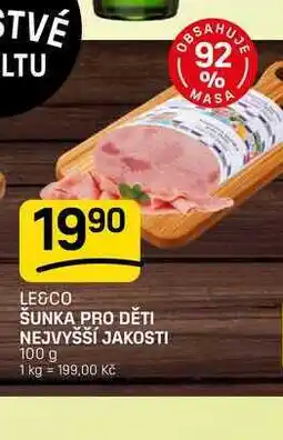 Flop ŠUNKA PRO DĚTI NEJVYŠŠÍ JAKOSTI nabídka