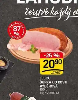 Flop ŠUNKA OD KOSTI VÝBĚROVÁ nabídka