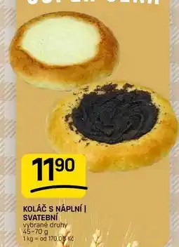 Flop KOLÁČ S NÁPLNÍ | SVATEBNÍ vybrané druhy nabídka
