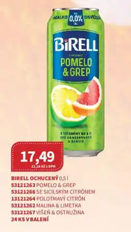 Kubík potraviny Birell pomelo & grep nabídka