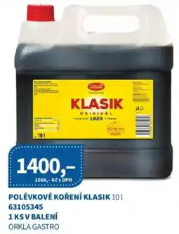 Kubík potraviny Orkla gastro polévkové koření klasik nabídka