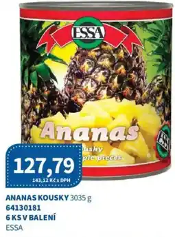 Kubík potraviny Essa ananas kousky nabídka