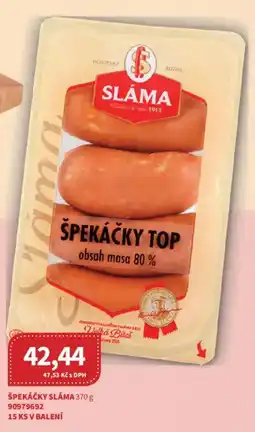 Kubík potraviny Sláma špekáčky top nabídka