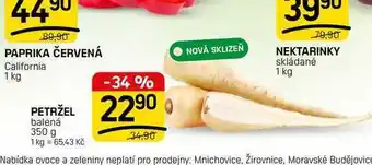 PETRŽEL balená