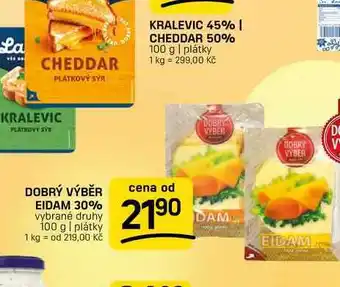 Flop DOBRÝ VÝBĚR EIDAM 30% nabídka