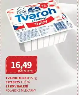 Kubík potraviny Milko Tvaroh nabídka