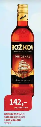Kubík potraviny Božkov 37.5% nabídka