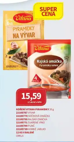 Kubík potraviny Vitana pyramidky na vývar nabídka
