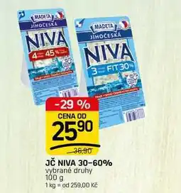 Flop JČ NIVA 30-60% vybrané druhy nabídka