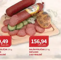 Kubík potraviny Salám poličan nabídka
