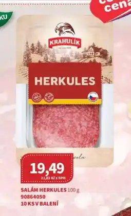 Kubík potraviny Krahulík salám herkules nabídka