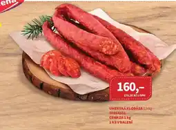 Kubík potraviny Uherská klobása nabídka