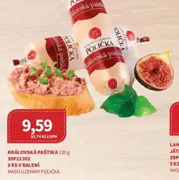 Kubík potraviny Policka královská paštika nabídka