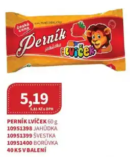 Kubík potraviny Perník lvíček nabídka