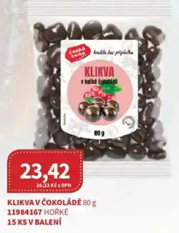 Kubík potraviny Klikva v čokoládě nabídka